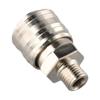 Compressor Connector Fitting Female Sturdy Euro Air Line Hose Compressor Connector Fitting with 1/4BSP Male Thread