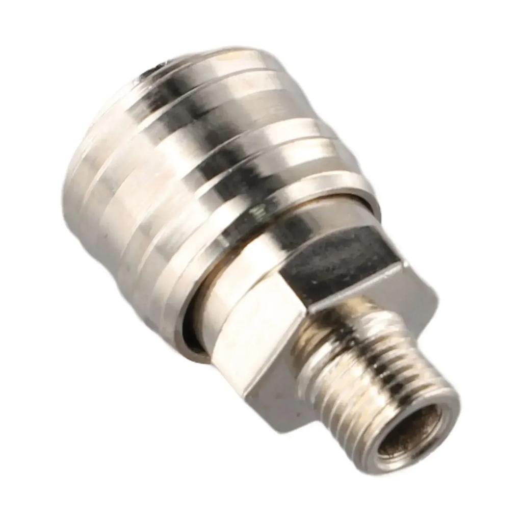 Compressor Connector Fitting Female Sturdy Euro Air Line Hose Compressor Connector Fitting with 1/4BSP Male Thread