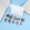 80/105/180/360/580 Pcs Stainless Steel Flat Washers Set Perfect For Home Decor Factory Repair Kitchens