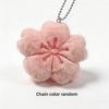 Sakura New Series Plush Keychain Soft Cherry Blossom Bag Pendant Backpack Charm Healing Cute Gift For Girlfriend Women