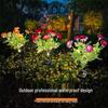 Solar LED Snow Lotus Flower Garden Light