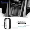 Real Soft Carbon Fiber Sticker for Seat Leon MK1 1M 1999 2000 2001 2002 2003 2004 LHD Car Gear Shift Panel Frame Accessories