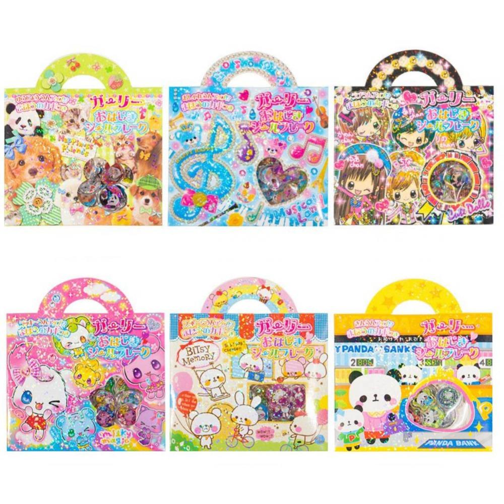 

3D Shining stickers Heart-Shaped Crystal Decals Water Cup Stickers Mobile phone case decoration B-Random Color