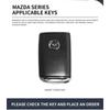 For Mazda Axela Atenza 3 2 6 CX3 CX5 CX30 CX8 CX9 MX5 RX7 RX8 SKYACTIV Zinc Alloy Car Key Holder Remote Protector Car Key Cover