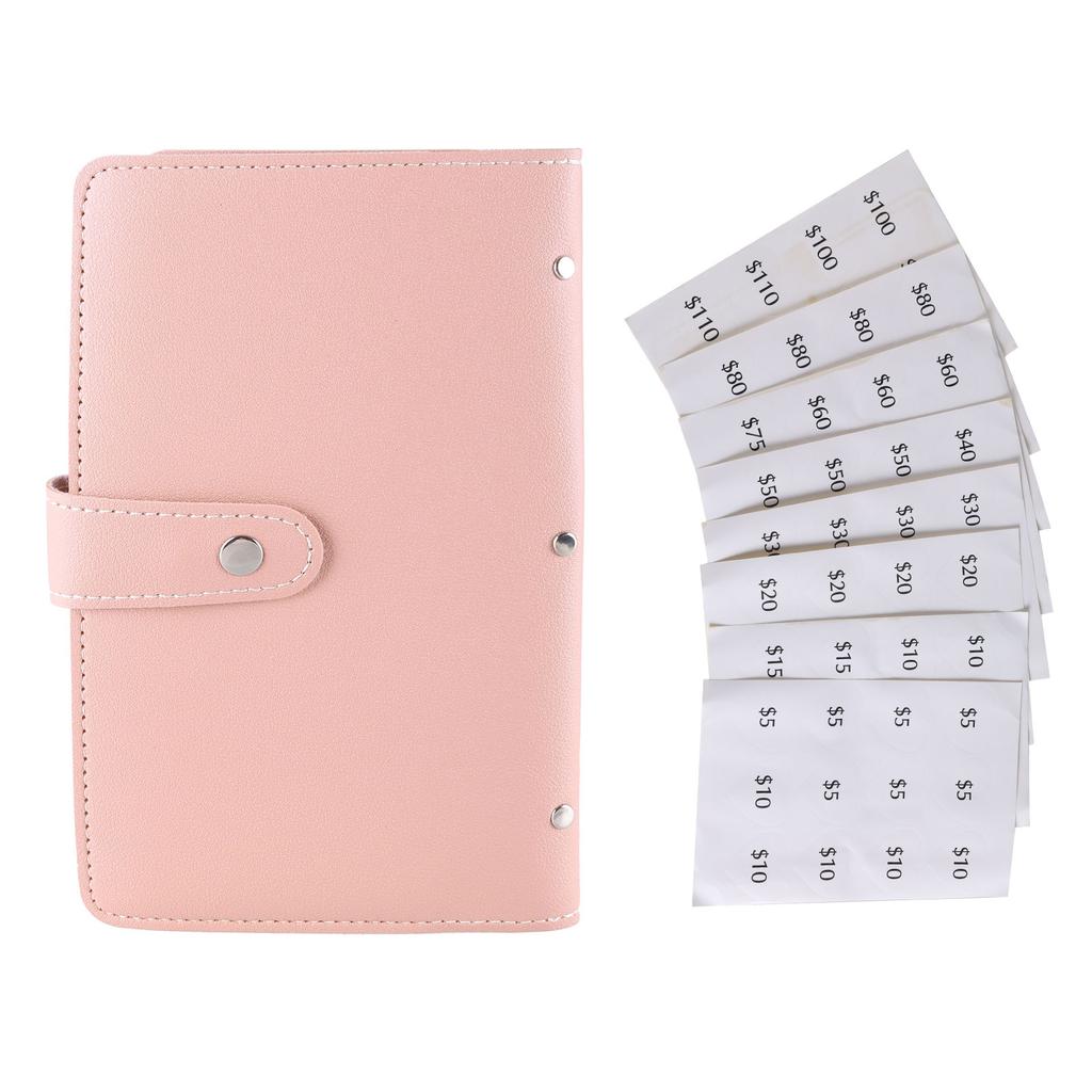 Versatile Budget Planner Transparent Window Designs Saving Goals Journal 96 Grid Envelope Savings Challenge Books