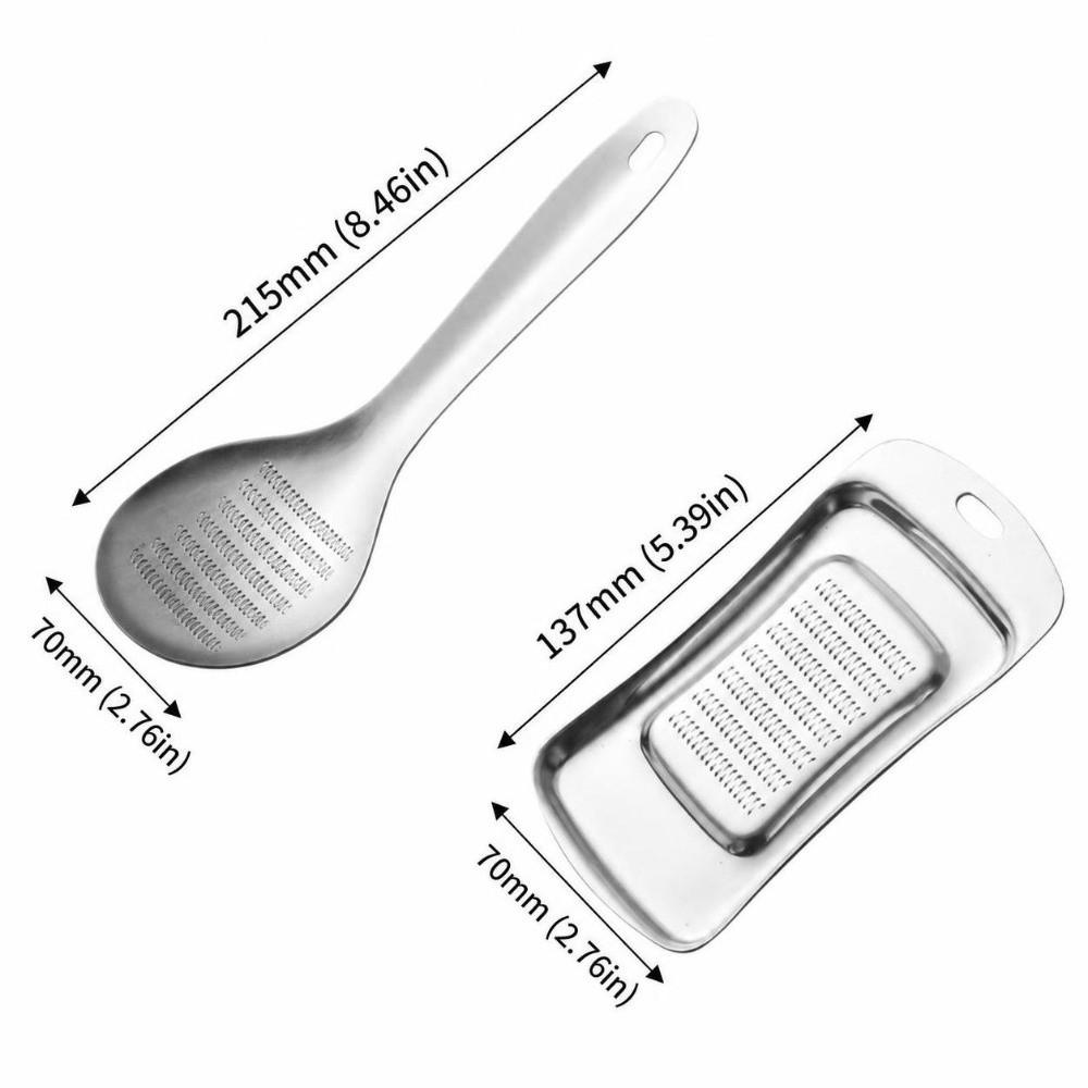 Sturdy Garlic Press Stainless Steel Garlic Grinder Kitchen Accessories Ginger Grater Household Use