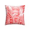 Fronhas de bolinhas rosa para cama, carro, Yayoi Kusama, arte abstrata, abóbora, polca pop, capa de almofada estética, decoração bacana, capa de almofada,(3)
