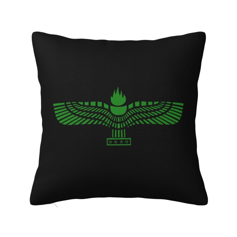 Custom Luxury Flag Of The Assyrians Cushion Covers 40X40Cm Soft Throw Pillow For Sofa Square Pillowcase
