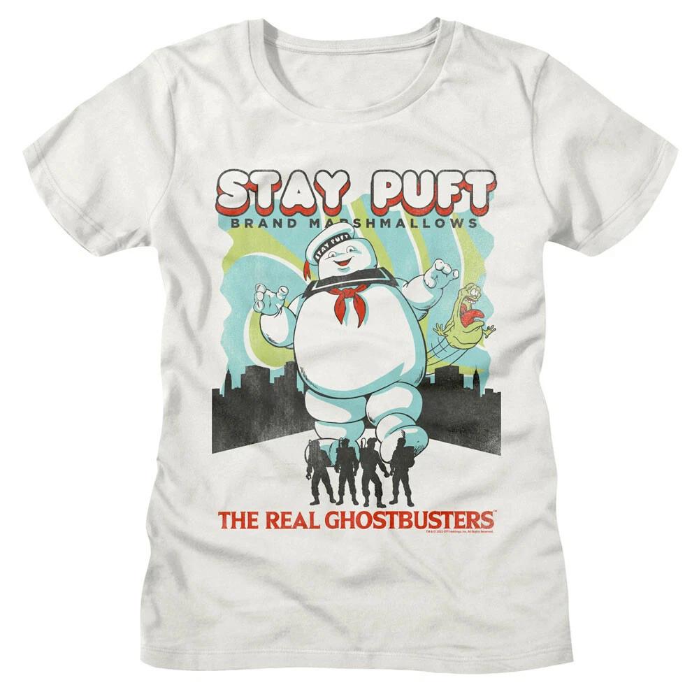 Ghostbusters Giant Stay Puft Womens T Shirt Graphic T Shirts Unisex Clothing Harajuku S