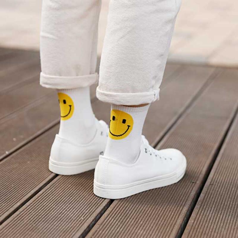 fsn058_Носки женские Smile Fashion gray