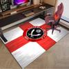 1PC She-ffield Fc Crest Rug Game Carpet, Floor Mat for Bedroom Living Room Entryway Rug, Home Decor Idea Gift for Christmas birthday
