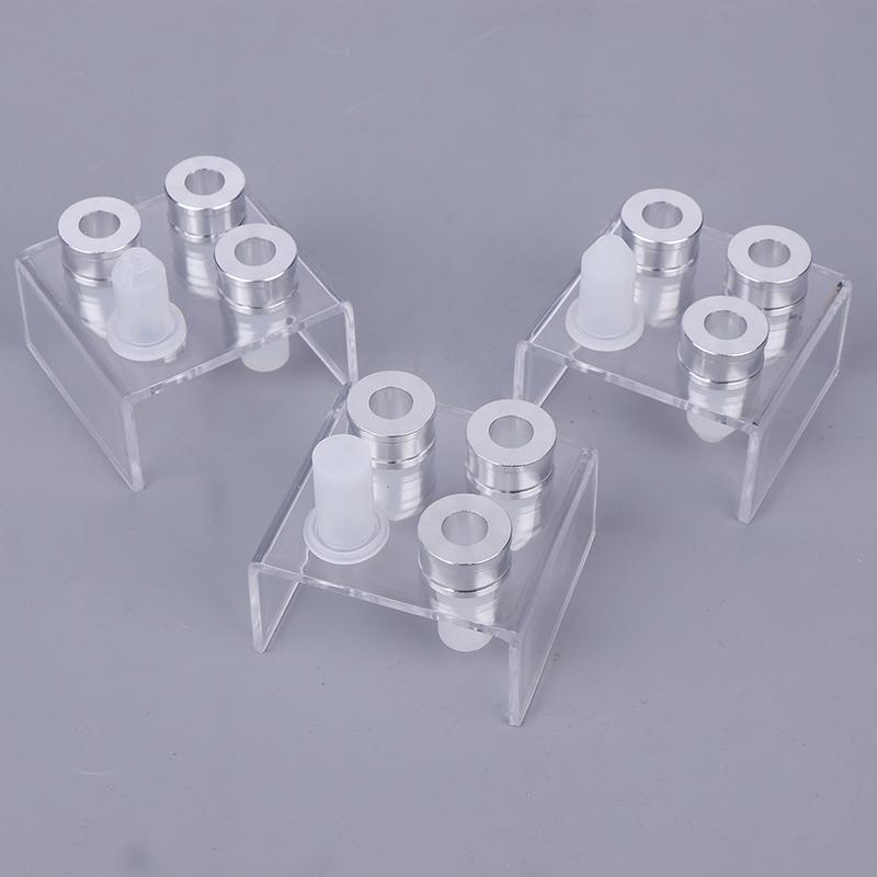 4 Cavities Simple Design Diy Makeup Cosmetics Lipstick Mould Silicone Lipstick Mold Making Tool