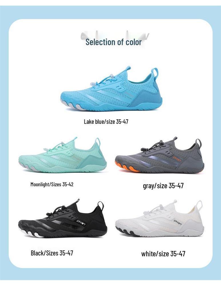 Unisex Quick-Dry Trekking & Hiking Shoes - Breathable, Indoor/Outdoor Wading Shoes for Summer