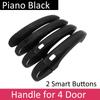 Car Door Handle Cover For Renault Megane 4 2016 2017 2018 2019 2020 2021 Anti-dusty Trim Scratch Protection ABS Auto Accessories
