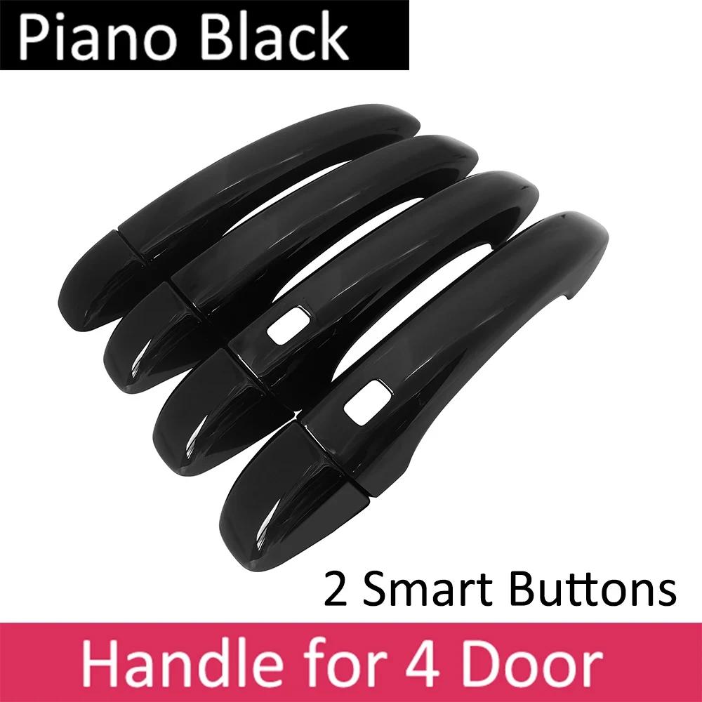 Car Door Handle Cover For Renault Megane 4 2016 2017 2018 2019 2020 2021 Anti-dusty Trim Scratch Protection ABS Auto Accessories
