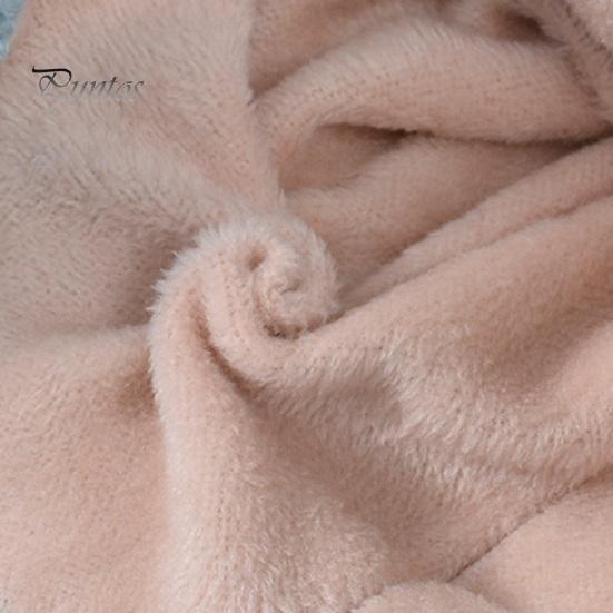 Girls Winter Warmth Set 3Pcs/Set Kids Hat Scarf Gloves Solid Color Twist Texture Fleece And Lining Earflap Touchscreen Neck Warmer Cold Weather