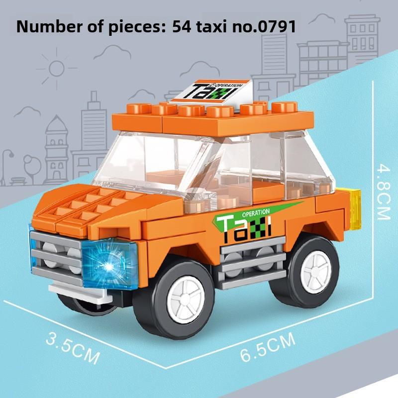 High Quality Abs Car Building Blocks With Diy Assembly For Kids And Teens