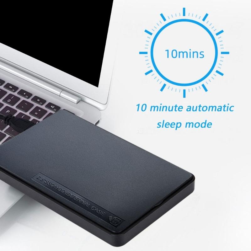 Hard Disk Box USB3.0 Hard Disk Case 2.5inch External Enclosure Box External Case for PC Laptop Accessories