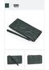 Unisex Retro Vegetable-Tanned Leather Wallet & Phone Clutch
