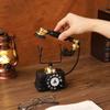 Decoración de Teléfono Retro de Resina Vintage Para Hogar Oficina Bar Estilismo Regalo Para Adultos