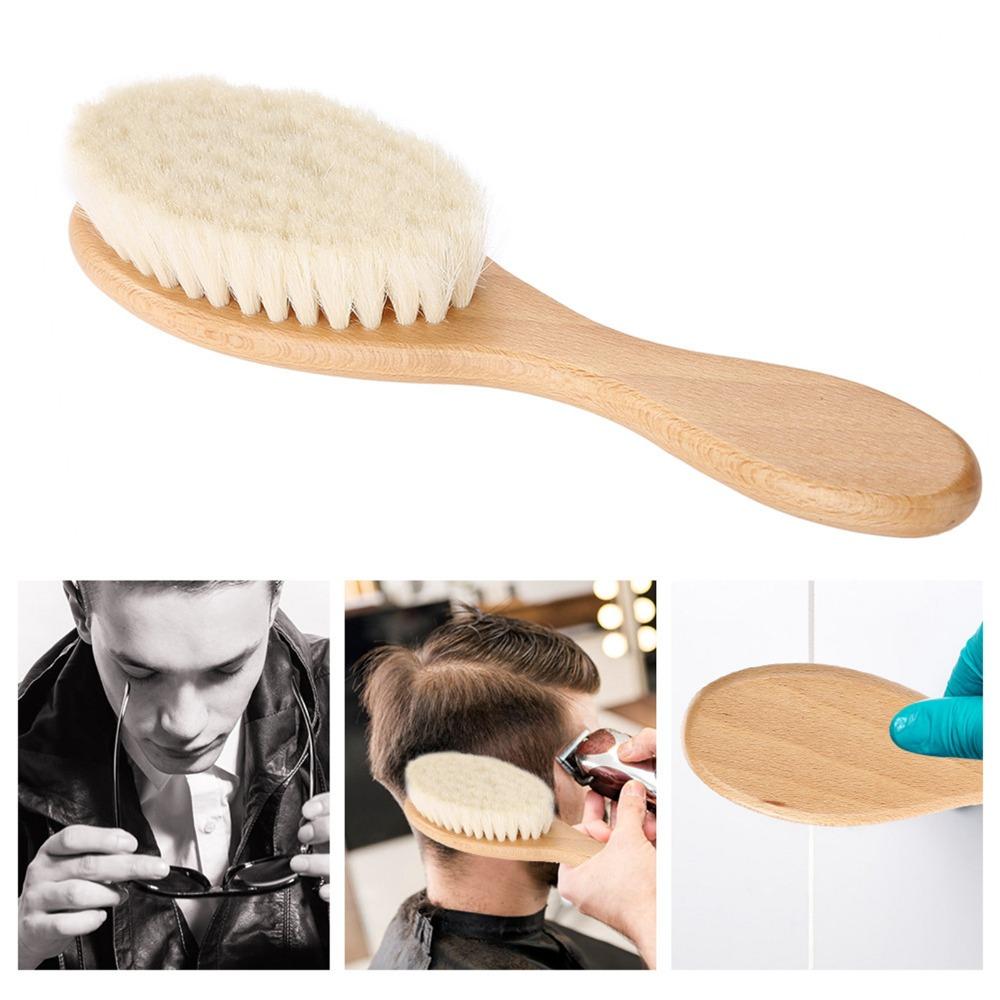 Soft Oil Head Brush Wooden Handle Hair Styling Brush Scalp Grooming Hair Cleaning Brush  Home Use