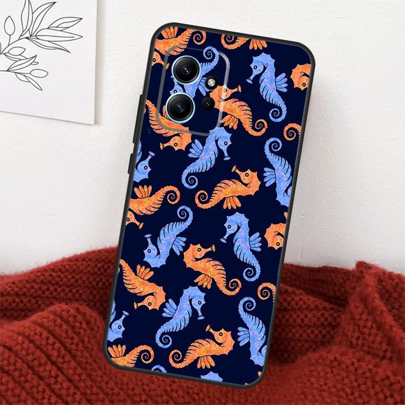 Coque Hippocampe Pour Xiaomi Redmi Note 13 10 11 12 14 15 Pro Plus Housse Pour Redmi 15 15C 14C 10C 12C 13C