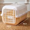 Tragbarer Rucksack-Träger, Haustiertransporttasche für Katzen und Hunde, Weltraumkapsel-Reisekäfig mit Bett, Design für den Autotransport und zur Stressvermeidung