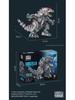 Penros Dinosaur Battle Puzzle: Godzilla vs. King Kong Gorilla - Compatible with Lego Blocks, Perfect Gift for Boys
