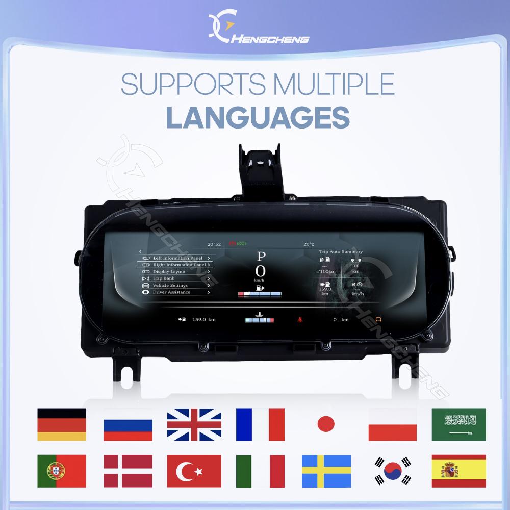 For Land Rover Discovery Sport 2015-2019 Carplay Car Digital Cluster LCD Dashboard Player Cockpit Virtual Instrument