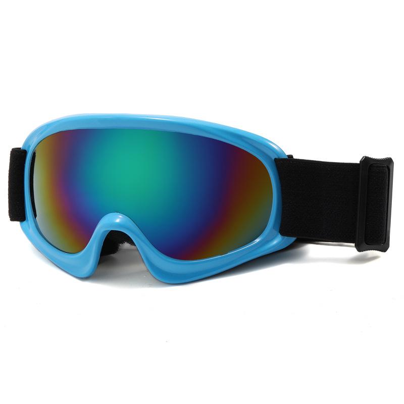 New Arrival Outdoor Sports Sunglasses for Kids Stylish and Colorful Children's Ski Goggles with Windproof Eye Protection Glasses