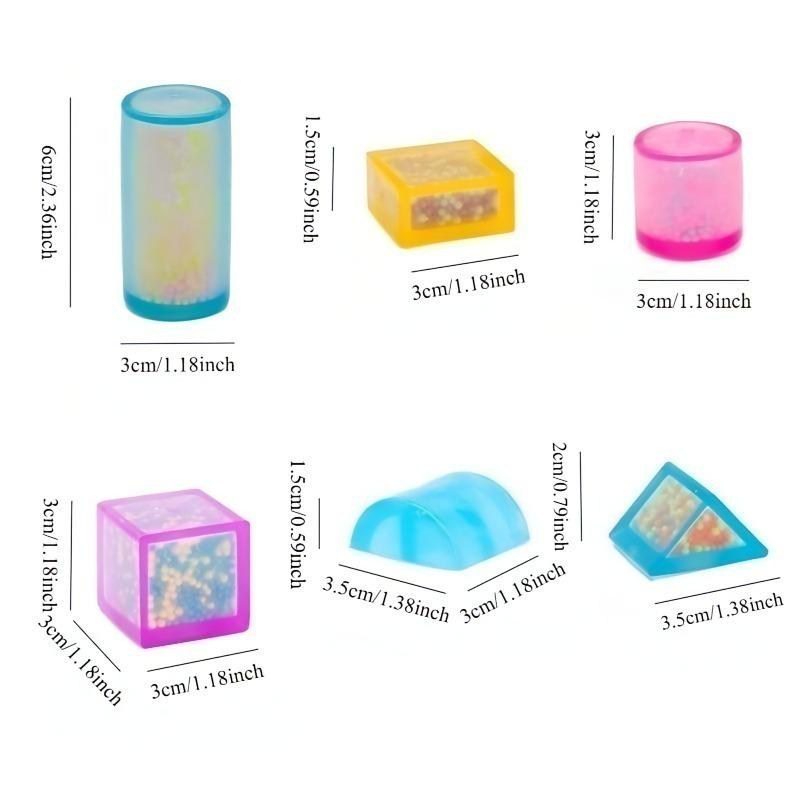 Educational Brick Fidget Toy Squishy Stress Relief Sensory Toy for Anti-Anxiety Relief