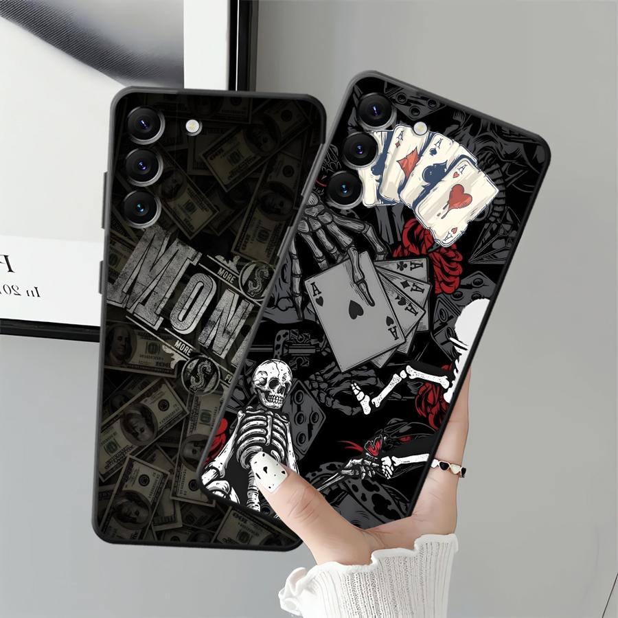 Phone Cover Case for Samsung Galaxy A57 A15 A73 A51 A55 A06 A23 A53 A17 A37 A05 A25 A16 A52 A36 A12 A13 A70 A41 A50 Gothic