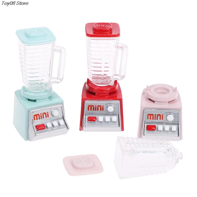10 Styles Mini Electric Juicer Resin Model Toy Dollhouse Kitchen Furniture Miniature Decor Accessories For Dolls Accessories