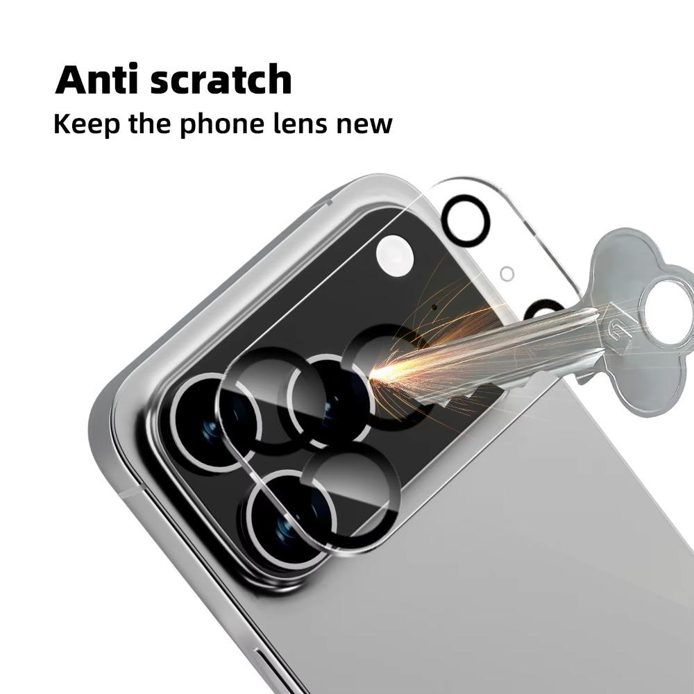1Set Tempered Glass Protector HD Full Coverage For iPhone Air 17 Pro/17 Pro Max Scratch-Resistant Camera Screen Lens Film