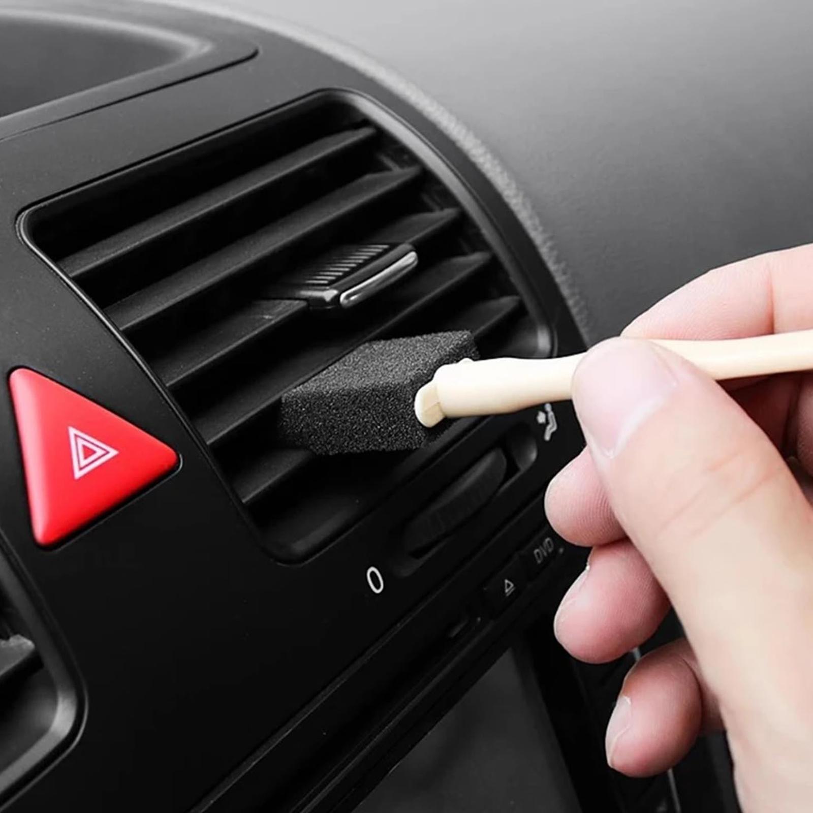 

Очиститель вентиляционных отверстий кондиционера автомобиля Детализирующая щетка Щетка для очистки вентиляционных отверстий Очистка Удаление Салон автомобиля One Size