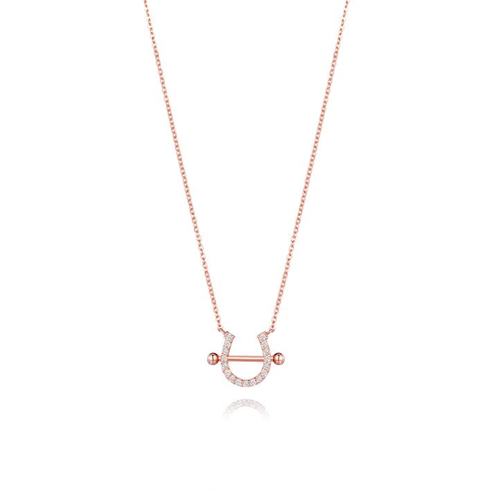 Stonehenge 14K Lucky You Necklace P1406