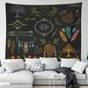 Bohemian Style Tapestry Background Cloth Hanging Cloth Bedroom Bedside Decorative Wall Cloth Rental Dormitory Tapestry