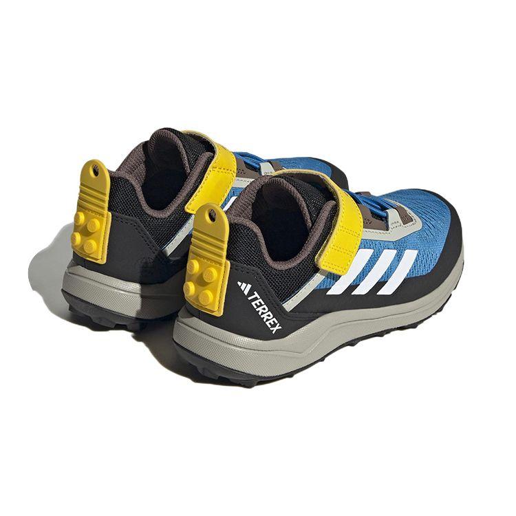 LEGO X Adidas Terrex Agravic Flow J Bright Blue Metal Grey Kids Sneakers Cloud-White HQ3506
