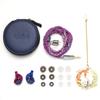 HiFiGo Kinera Celest PhoenixCall 1DD+2BA+2 6mm Microplanar Driver In-Ear Monitor, 5 Hybrid Driver IEM (3.5mm, Purple-Blue)