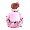 1 Set Reborn Baby Girl Dolls Clothes Girls Doll Outfits Dolls Matching Clothing