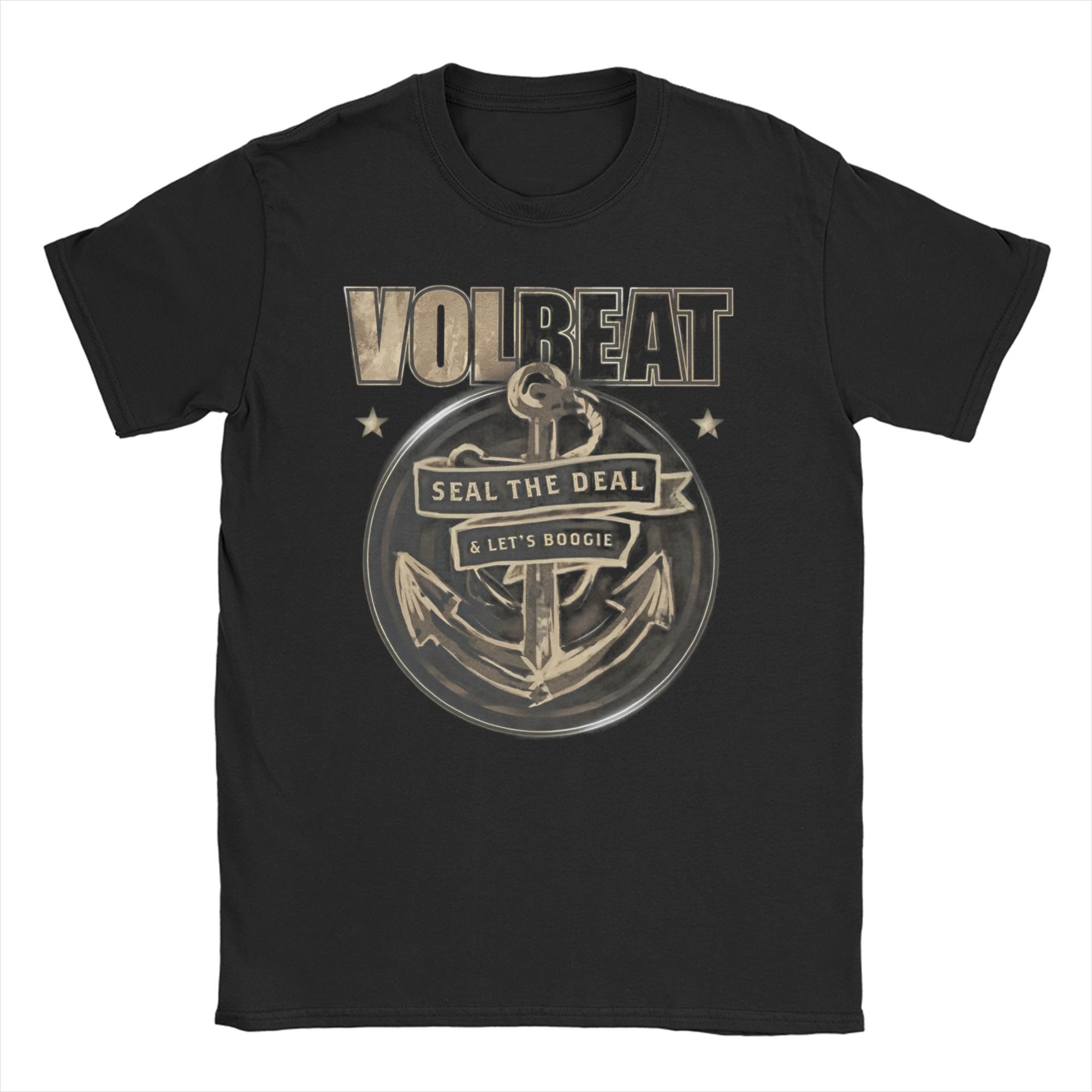 

Men Women VOLBEATS Tour T Shirt Metal Music Cotton Clothes Novelty Short Sleeve Round Collar Tee Shirt Summer T-Shirt 4XL