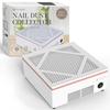 Nail Dust Nail Dust Supervised by Popular Nail Removal Tabletop Dust Nail Gel Filter Powerful Easy Nail Collector Collector, Cleaner, YouTuber,