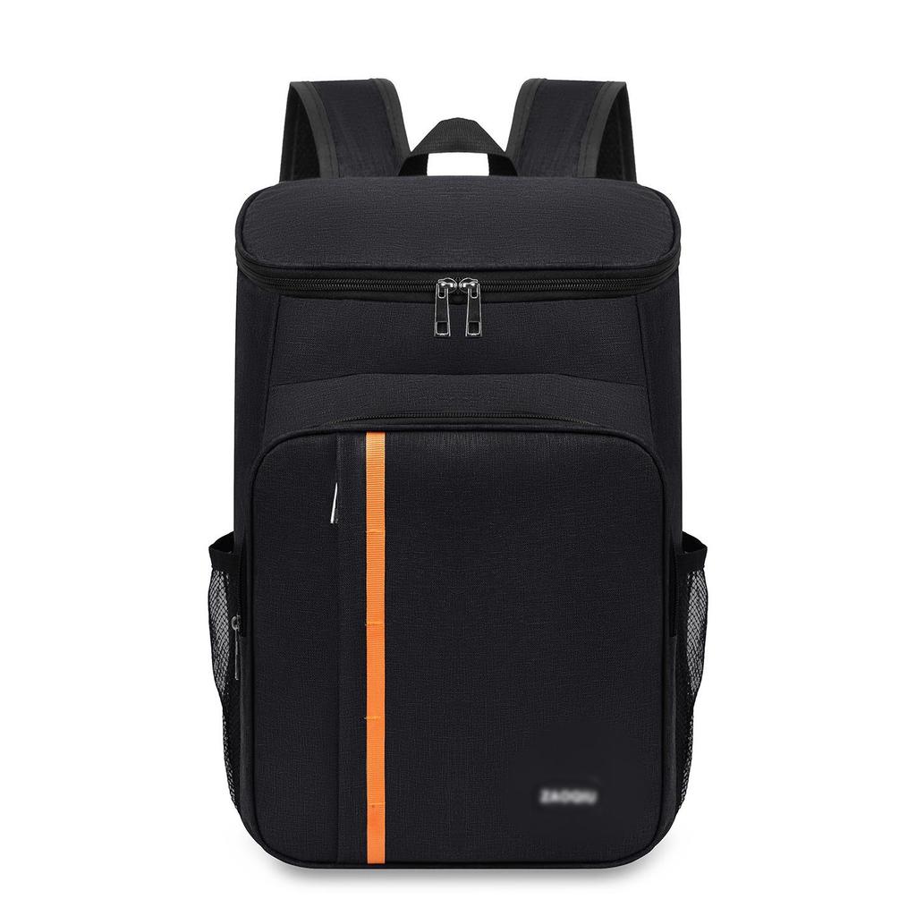 Men's Double Shoulder Casual Backpack - High-End, Insulated, Large Capacity, Lightweight, Thickened, Water-Repellent Travel and Picnic Bag