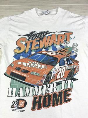 Vintage NASCAR Tony Stewart Home 1999 Racing 90s Retro Unisex T-shirt