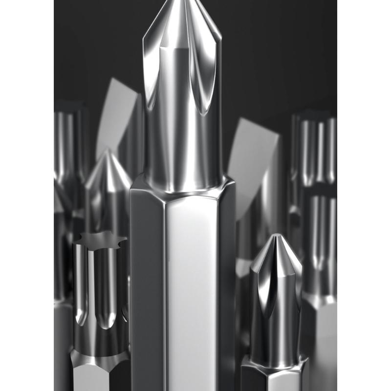 Multifunctional High Precise Screwdriver Bit Set for Phone Computer Eyeglass Repair Alloy Steel Material Portable Storage