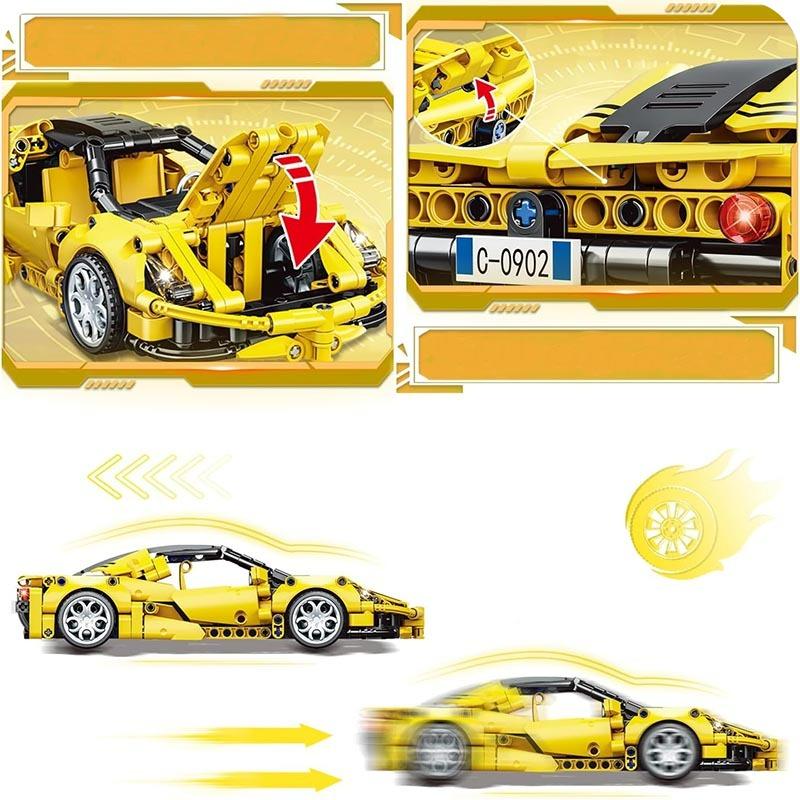 Building Blocks - Sports Car (391 Pieces)