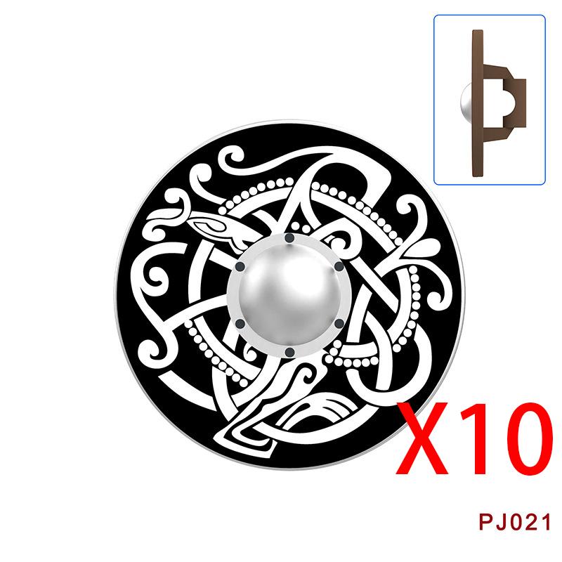 Mittelalterliche Militärburg Ritter Bausteine Reitpferd Wolf Bär Elefant Tier Weste Waffe Fahne Sattel Spielzeug Ziegelstein Geschenk A06