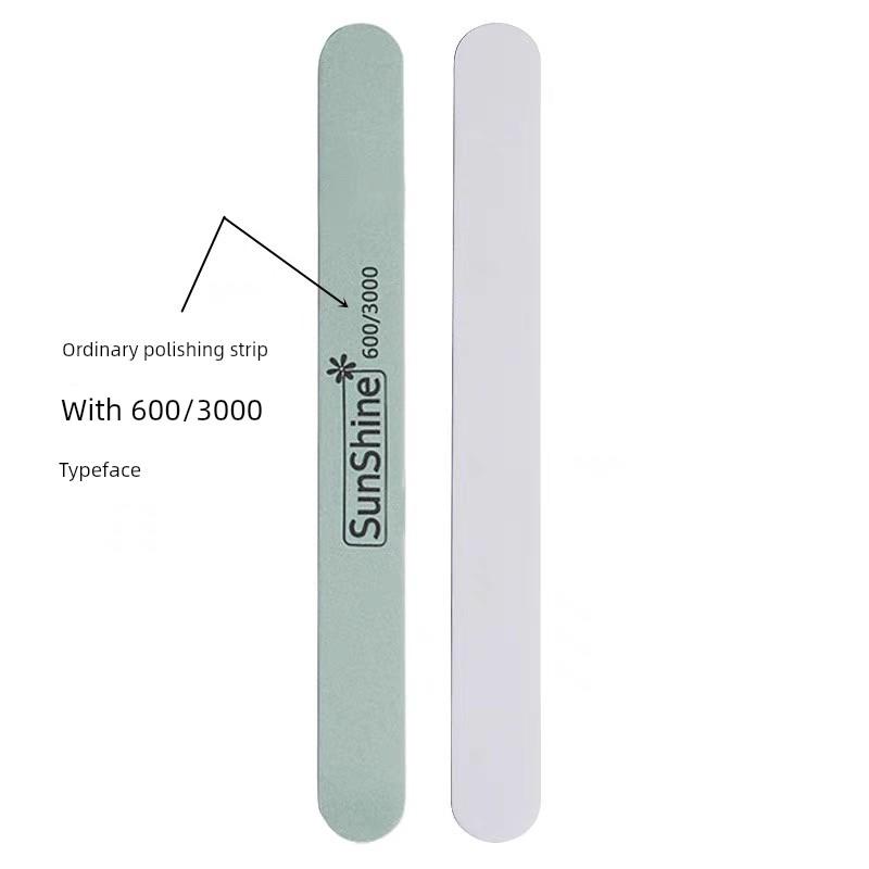 

Nail Art High Quality Burnishing Stick Sanding Bar Double-Sided Hair Nourishing Oil Nail Sponge Polishing Rub Nail Brightening Tool Sunshine Polishing Strip
