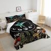 Death Moth Comforter Hippy Mushroom Bedding, Boho Moon Phase Bedding Sets & Collections Bohemian Twin Comforter Set, Luxury Vintage Quilt Co