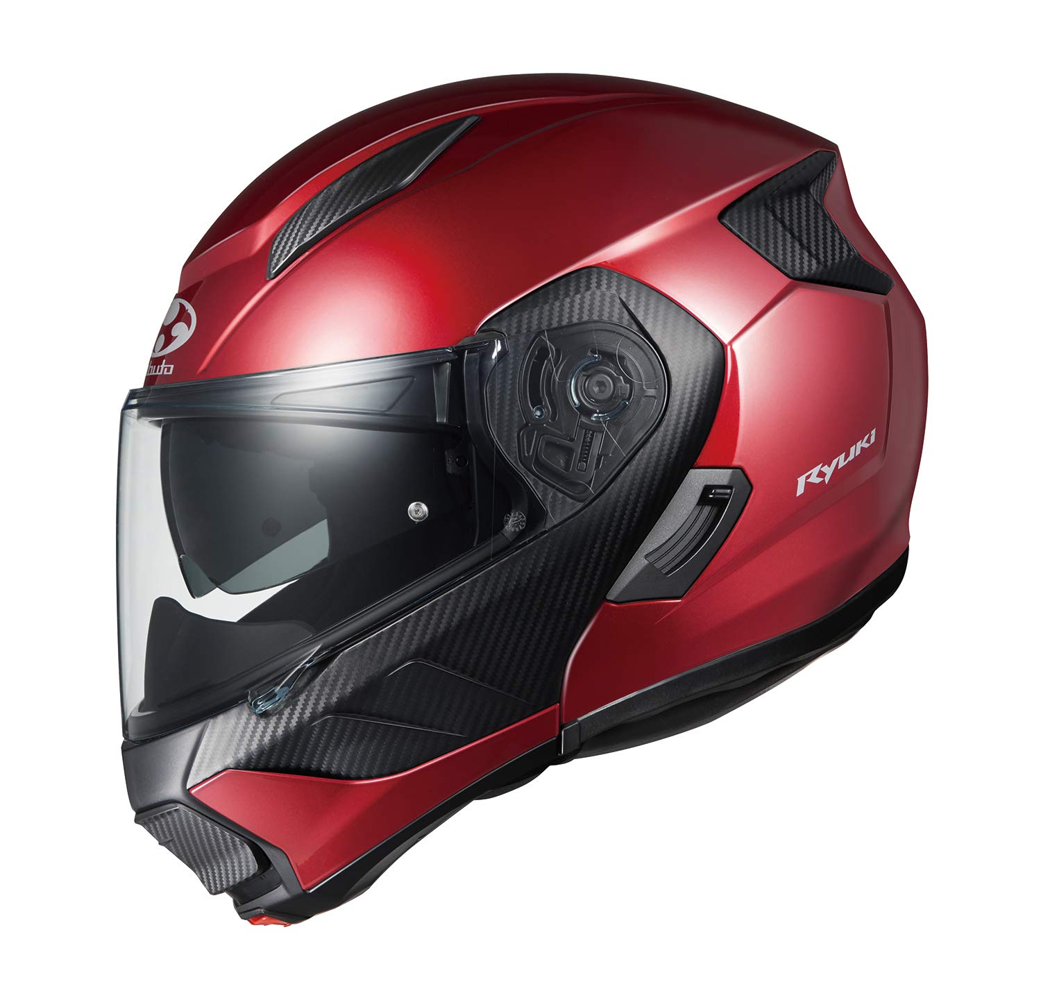 

OGK KABUTO Bike Helmet System RYUKI Shiny Red (Size S)